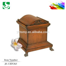 JS-URN363 beautiful style wooden urn for ashes